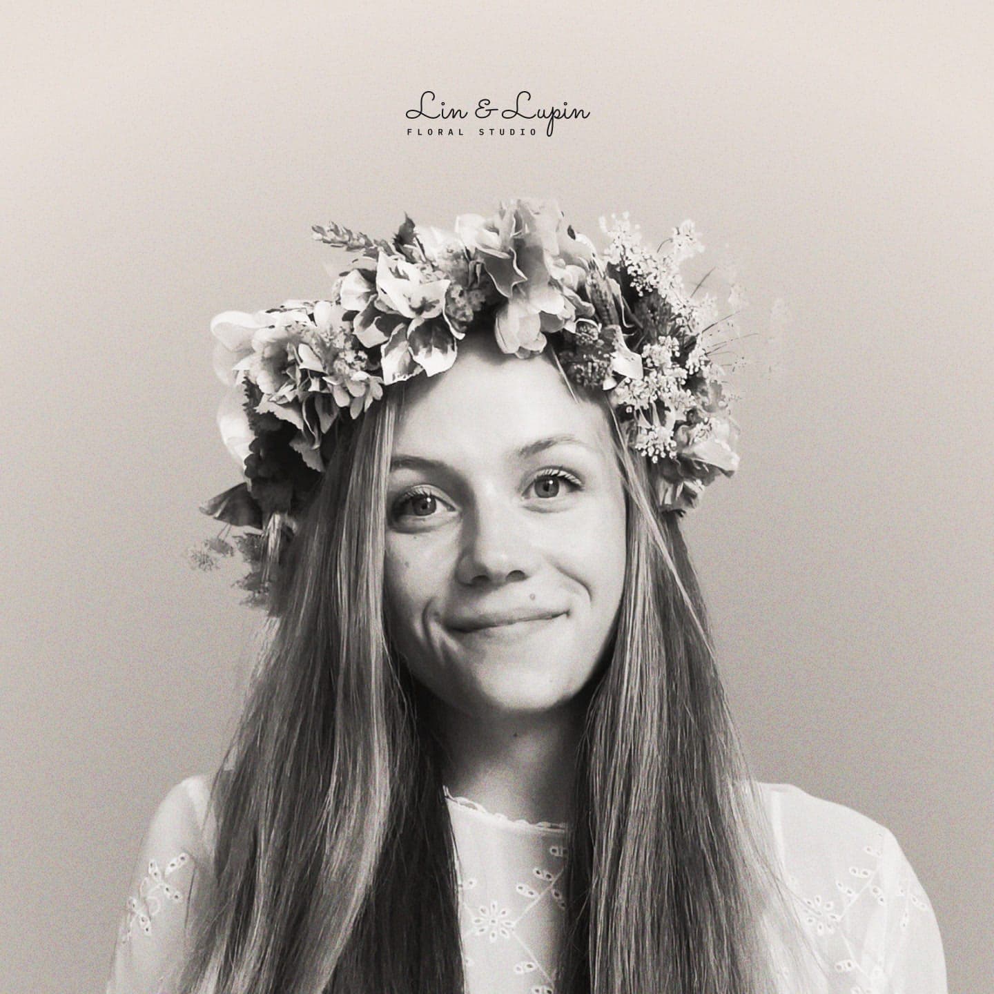 Ida, utbildad florist och grundare på Lin & Lupin